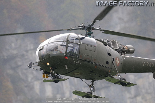 2009-10-08 Meiringen 464 Aerospatiale Alouette III